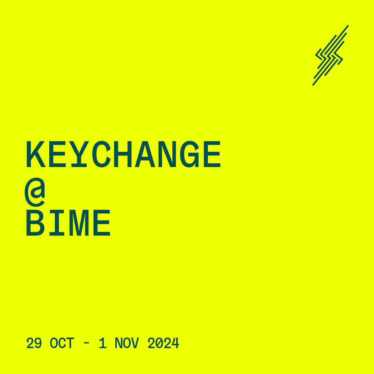 ⚡KEYCHANGE @ BIME⚡
We are excited to be in Bilbao, at BIME next week as part of our Keychange Canada programme! Keep an eye out on our socials for our talent that will be there, and in the meantime, check out BIME’s programme:
bime.org/en/