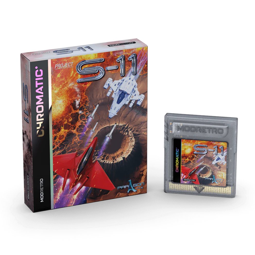 You can now pre-order the re-release of my first game, Project S-11, launching on the new <a href="/modretro/">ModRetro</a> Chromatic console.

Order here: modretro.com/products/proje…