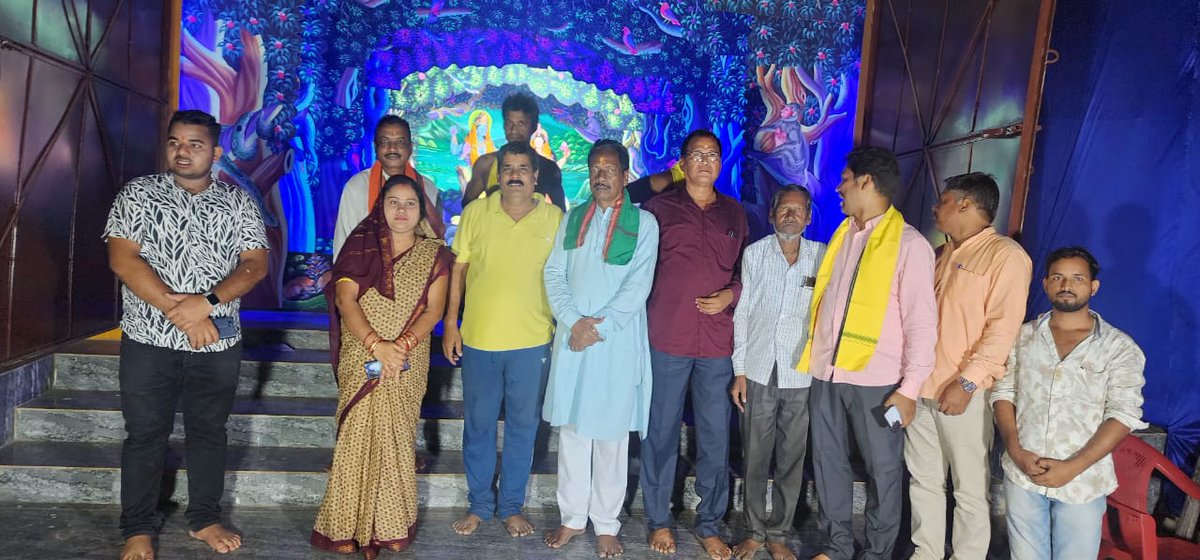 ଆଜି ଲକ୍ଷ୍ମୀ ପୂଜାର ଅନ୍ତିମ ଦିବସରେ ଓଡାପଡା ବ୍ଲକ ଓ ହିନ୍ଦୋଳ ବ୍ଲକର ବିଭିନ୍ନ ପୂଜା ମଣ୍ଡପ ବୁଲି କର୍ମକର୍ତ୍ତାଙ୍କୁ ଭେଟିବା ସହ ମାଙ୍କ ଆଶୀର୍ବାଦ ଭିକ୍ଷା କରି ଥିଲି।