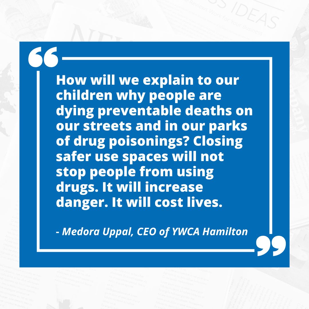 YWCA Toronto (@ywcatoronto) on Twitter photo 📰 In an opinion editorial in @thespec Medora Uppal, CEO of <a href="/YWCA_Hamilton/">YWCA Hamilton</a>, discusses the need to protect safer use spaces. #OverdosePrevention #ONPoli
Read the full article 👇
thespec.com/opinion/contri… 📰 In an opinion editorial in @thespec Medora Uppal, CEO of <a href="/YWCA_Hamilton/">YWCA Hamilton</a>, discusses the need to protect safer use spaces. #OverdosePrevention #ONPoli
Read the full article 👇
thespec.com/opinion/contri…