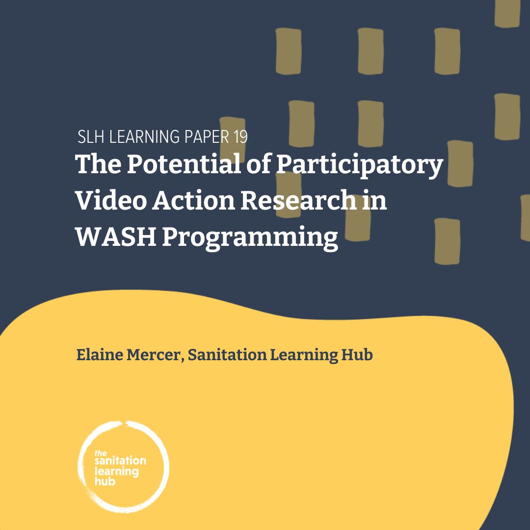 SanLearningHub's tweet image. 📣 New The Sanitation Learning Hub learning paper: 

💧 The Potential of Participatory Video Action Research in WASH Programming

Read the paper here 👇 
buff.ly/40jQu0r