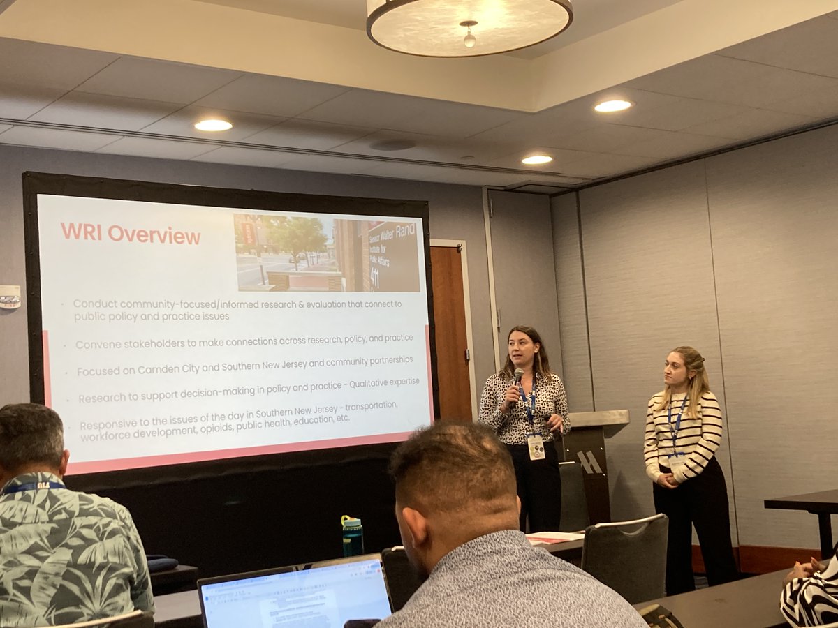 Senator Walter Rand Institute for Public Affairs tweet media