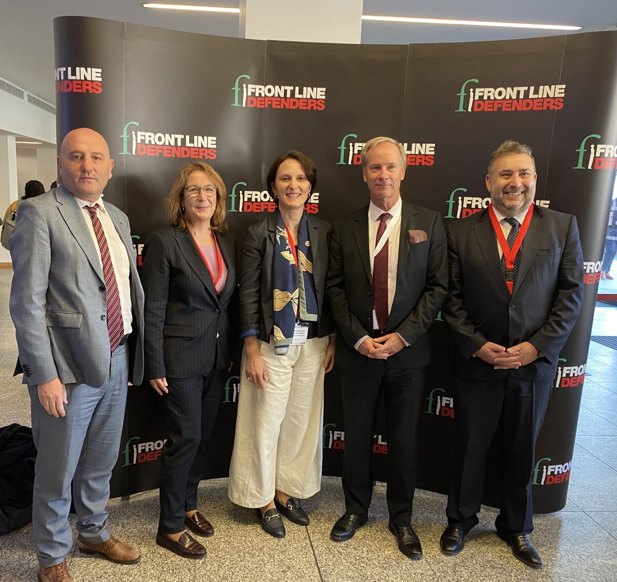 Swiss_IRL's tweet photo. Today we heard how #humanrights Defenders are the “face of hope, drivers of positive changes” #Dublinplatform. They all deserve our praise &amp; support! 🇨🇭Ambassador Jenny Piaget &amp; several 🇪🇺colleagues participated at the opening ceremony of #FrontLineDefenders Conference. https://t.co/7ew5ATaH8G