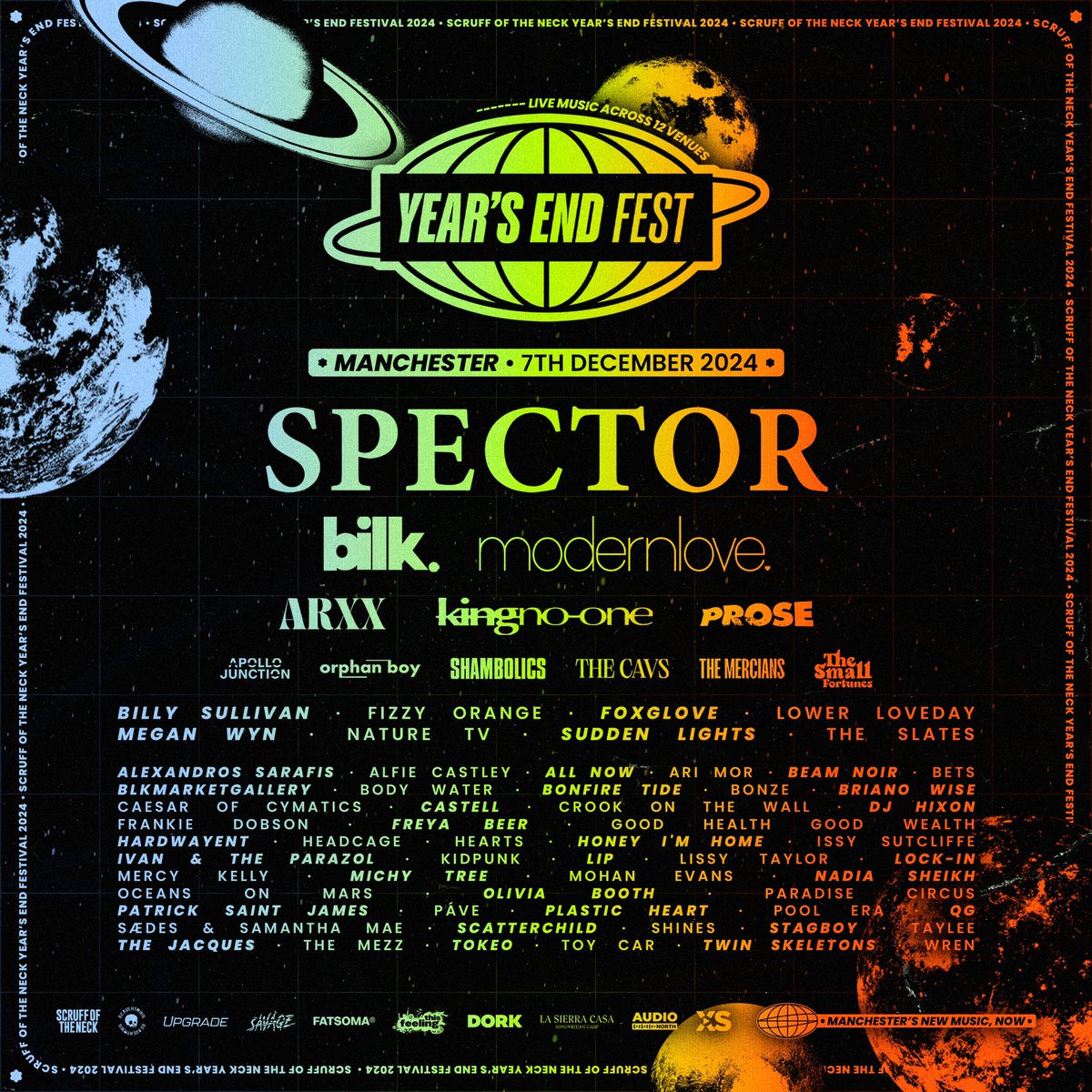 CavsBand's tweet photo. MANCHESTER!

Straight off the back of our massive sold out show on Saturday, we are thrilled to announce that we will joining this stellar line-up at Years End Fest on Saturday 7th December. 

Tickets on sale now. 

@scruffoftheneck @This_Feeling https://t.co/Tr5ktgqaGg