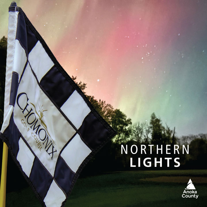 The northern lights seen from the course a few weeks ago were so mesmerizing we are still thinking about it! ✨⛳ #chomonixgc