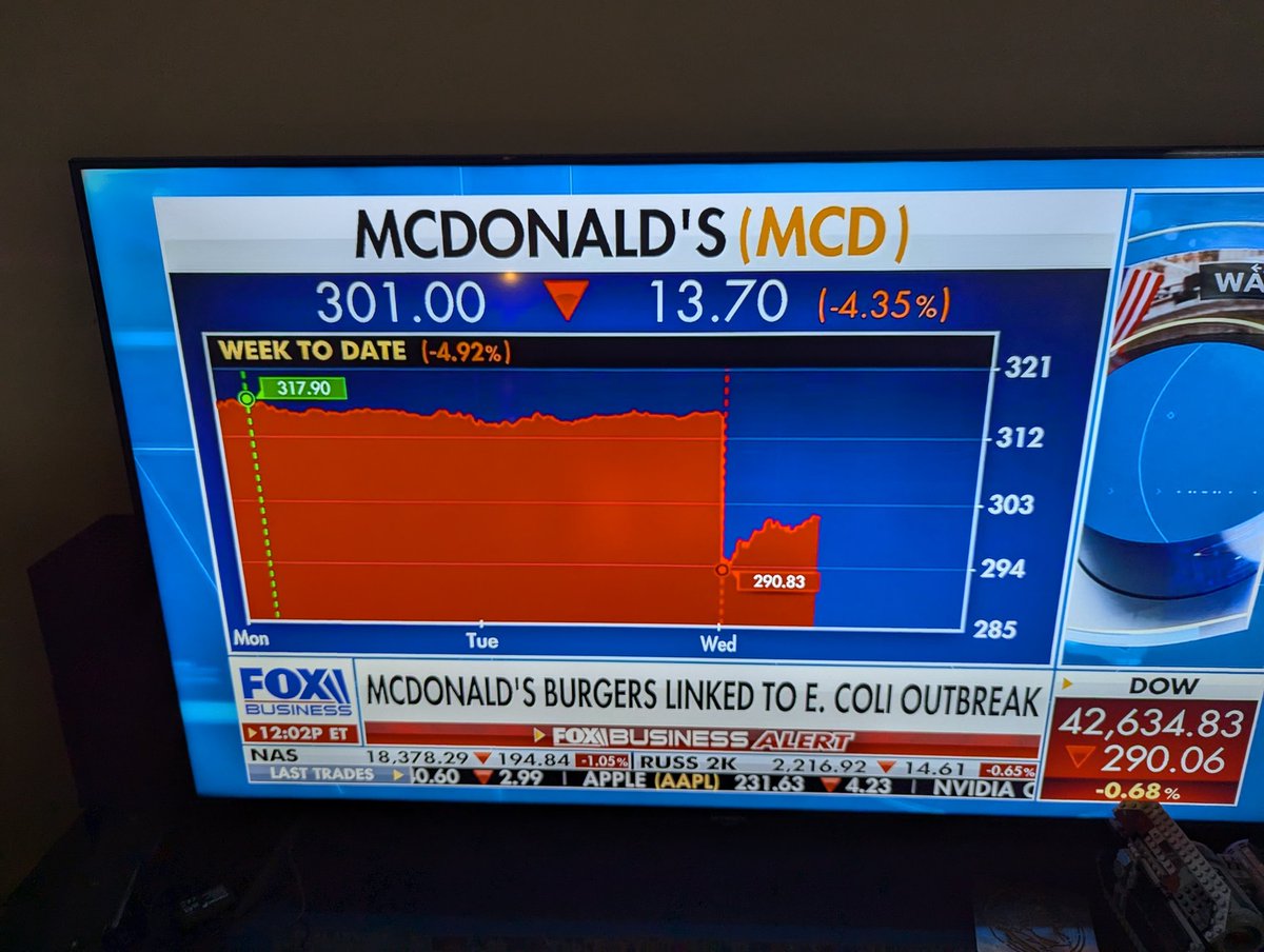 I guess Kamala went to work McDonald's today.