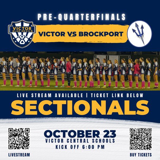 Victor Girls Soccer tweet media