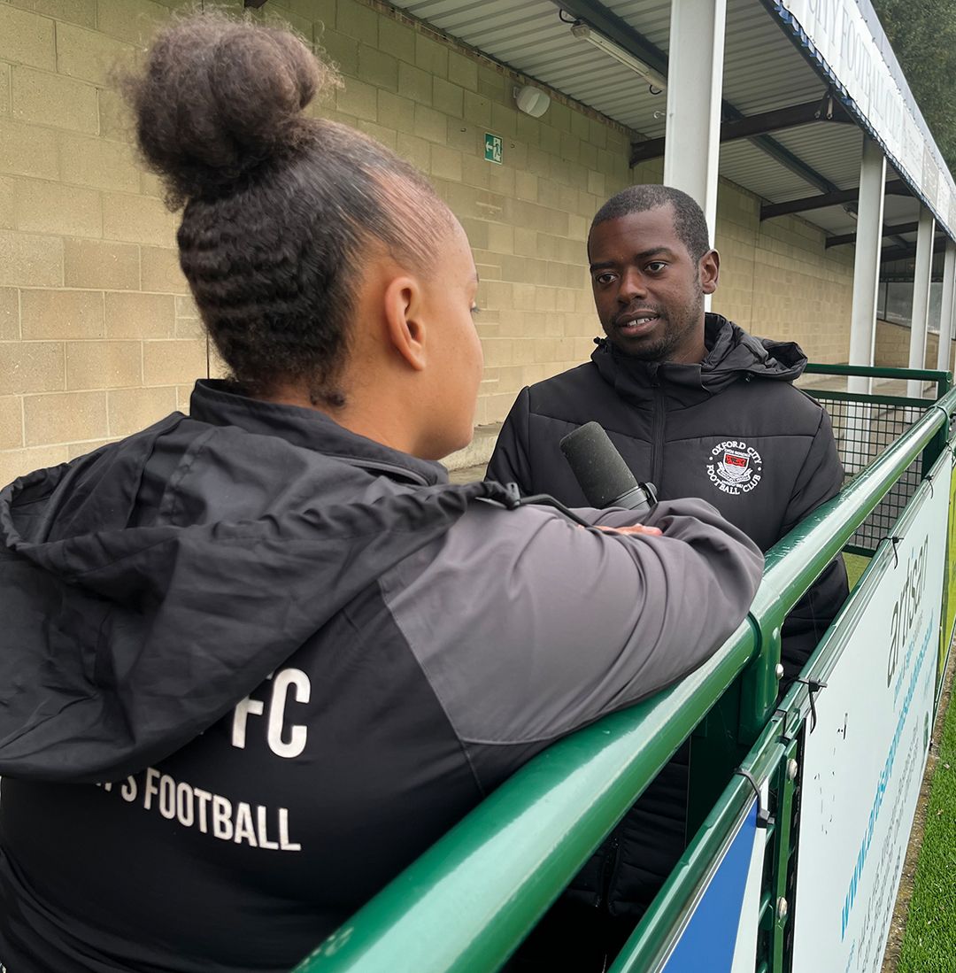 Oxfordshire FA β½ (@oxfordshirefa) on Twitter photo ICYMI, our Inclusion Football Officer, Youcef, sat down with <a href="/OxCityFC/">Oxford City FC</a> and <a href="/Velocity_Ox/">Velocity Football</a>'s <a href="/aliyahanthony2/">Leelee</a> and <a href="/eddieodhiambo/">eddie odhiambo</a> for a conversation about their experiences, and representation/opportunities within football.
buff.ly/4eNeDB2
#BlackHistoryMonth ICYMI, our Inclusion Football Officer, Youcef, sat down with <a href="/OxCityFC/">Oxford City FC</a> and <a href="/Velocity_Ox/">Velocity Football</a>'s <a href="/aliyahanthony2/">Leelee</a> and <a href="/eddieodhiambo/">eddie odhiambo</a> for a conversation about their experiences, and representation/opportunities within football.
buff.ly/4eNeDB2
#BlackHistoryMonth