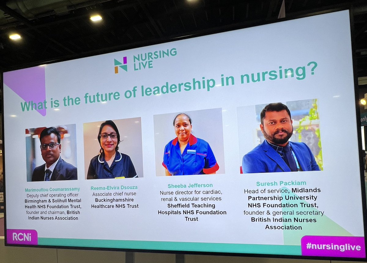 Interactive session by <a href="/davidcoumar/">Marimouttou Coumarassamy MBE</a> <a href="/sheebajefferson/">Sheeba</a> <a href="/sureshpackiam/">Suresh</a> sharing the leadership nuggets in an authentic/ engaging way. Fully packed space with people standing on the sides.Great feedback from participants.Well done <a href="/sureshpackiam/">Suresh</a> for a great host <a href="/NursingLiveUK/">Nursing Live UK</a> <a href="/rcni/">RCNi: the life-long learning partner for nurses</a>