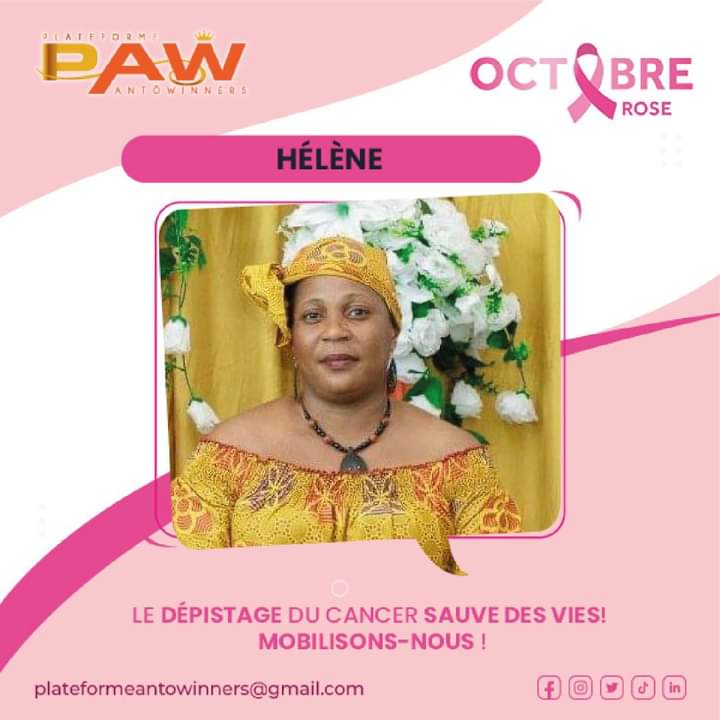 [Octobre_Rose]

Préservons nos enfants, nos sœurs, nos mamans en sensibilisant sur la nécessité de se faire dépister! 𝑳𝒆 𝒅𝒆́𝒑𝒊𝒔𝒕𝒂𝒈𝒆 𝒆𝒔𝒕 𝒈𝒓𝒂𝒕𝒖𝒊𝒕 !

#OctobreRose2024 #Paw #Antô_Winners #Gabon #Libreville #stopcancersféminins