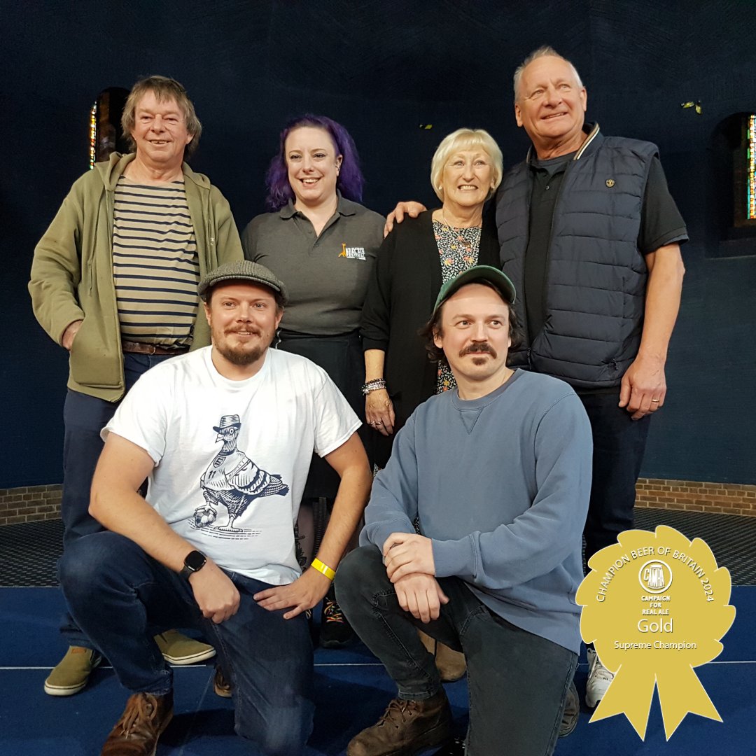 CAMRA (@camra_official) on Twitter photo 🎉Congratulations to the winners in our Champion Beer of Britain 2024 competition announced today at <a href="/kelbeerfestival/">kelhamhallbeerfestival</a>, find out who won gold!
Overall winners:
🏆 Gold: <a href="/crouchvale/">Crouch Vale Brewery</a>, Amarillo
🥈 Silver: @anspachobday, The IPA
🥉 Bronze: <a href="/greenjackbrew/">Green Jack Brewery</a>, Trawlerboys Best Bitter 🎉Congratulations to the winners in our Champion Beer of Britain 2024 competition announced today at <a href="/kelbeerfestival/">kelhamhallbeerfestival</a>, find out who won gold!
Overall winners:
🏆 Gold: <a href="/crouchvale/">Crouch Vale Brewery</a>, Amarillo
🥈 Silver: @anspachobday, The IPA
🥉 Bronze: <a href="/greenjackbrew/">Green Jack Brewery</a>, Trawlerboys Best Bitter