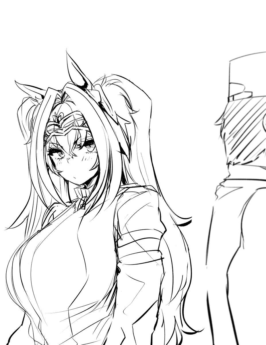 ファンアートです。 
