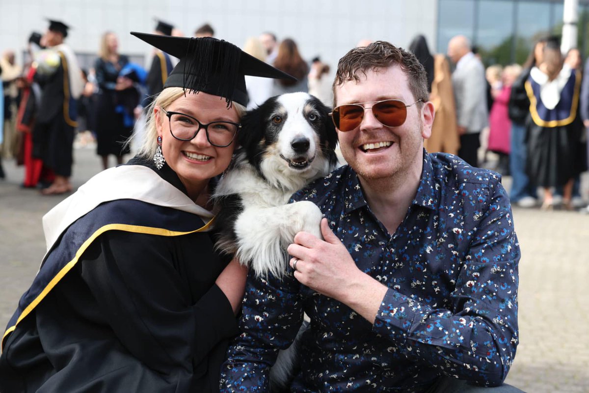 Colum Cronin (@columfromcork) on Twitter photo So proud of my wife, Ria Flom, who graduated from <a href="/DCU/">Dublin City University</a> yesterday with an MSc in Strategic Learning & Development! 🎓
Her dedication was truly inspiring.
Sheriff and I were there to cheer her on - what an achievement! 🐾 So proud of my wife, Ria Flom, who graduated from <a href="/DCU/">Dublin City University</a> yesterday with an MSc in Strategic Learning & Development! 🎓
Her dedication was truly inspiring.
Sheriff and I were there to cheer her on - what an achievement! 🐾