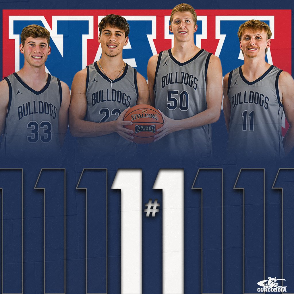 Concordia Bulldogs (@cunebulldogs) on Twitter photo 🏀 | <a href="/CUNEmbb/">Concordia-NE Men’s Basketball</a> opens 2024-25 with the program's highest national ranking in nearly 20 years.
# 1️⃣1️⃣
RELEASE ➡️ cune.edu/athletics/team… 🏀 | <a href="/CUNEmbb/">Concordia-NE Men’s Basketball</a> opens 2024-25 with the program's highest national ranking in nearly 20 years.
# 1️⃣1️⃣
RELEASE ➡️ cune.edu/athletics/team…
