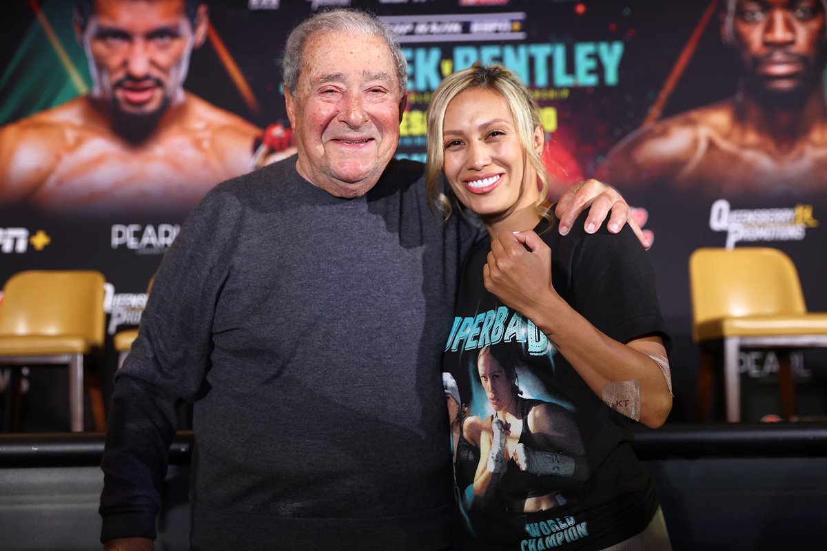 Seniesa Estrada is a spectacular person, and I know she can look forward to a happy and productive life outside the ring. Everyone at Top Rank will miss promoting her boxing career.