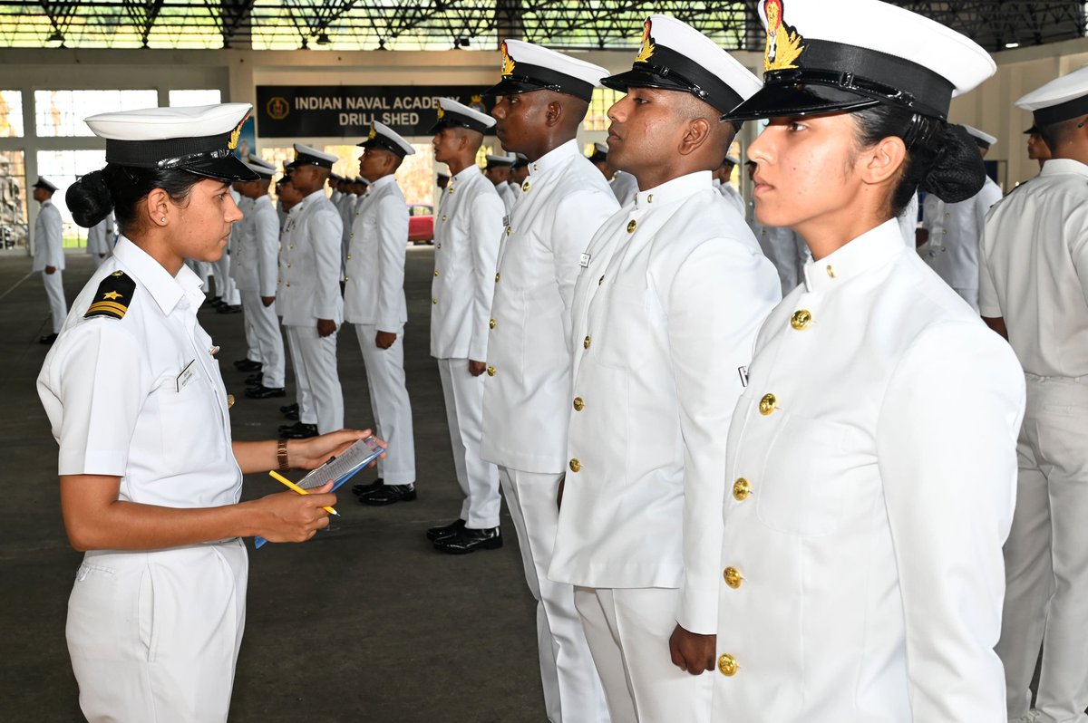 Indian Naval Academy tweet media