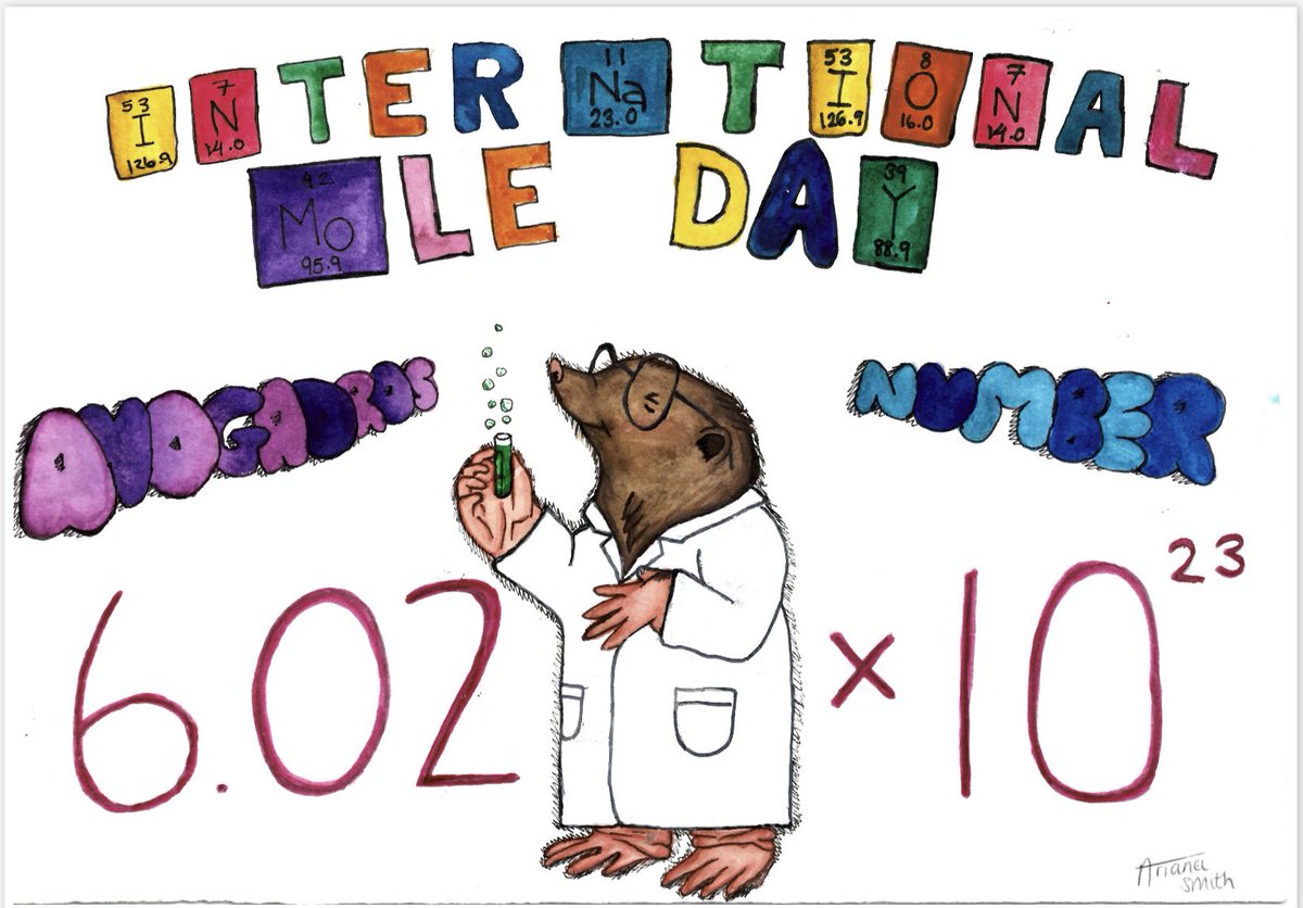 MaChemGuy ⌬ (@machemguy) on Twitter photo Happy mole day from us all <a href="/hartlepoolsixth/">Hartlepool Sixth Form College</a> !! Shoutout to our own Ariana for the wonderful poster 👌#MoleDay Happy mole day from us all <a href="/hartlepoolsixth/">Hartlepool Sixth Form College</a> !! Shoutout to our own Ariana for the wonderful poster 👌#MoleDay