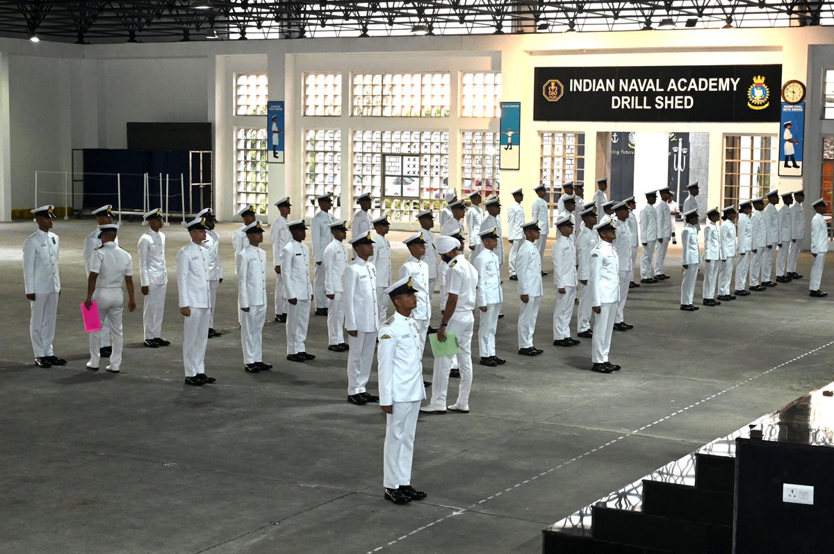 Indian Naval Academy tweet media