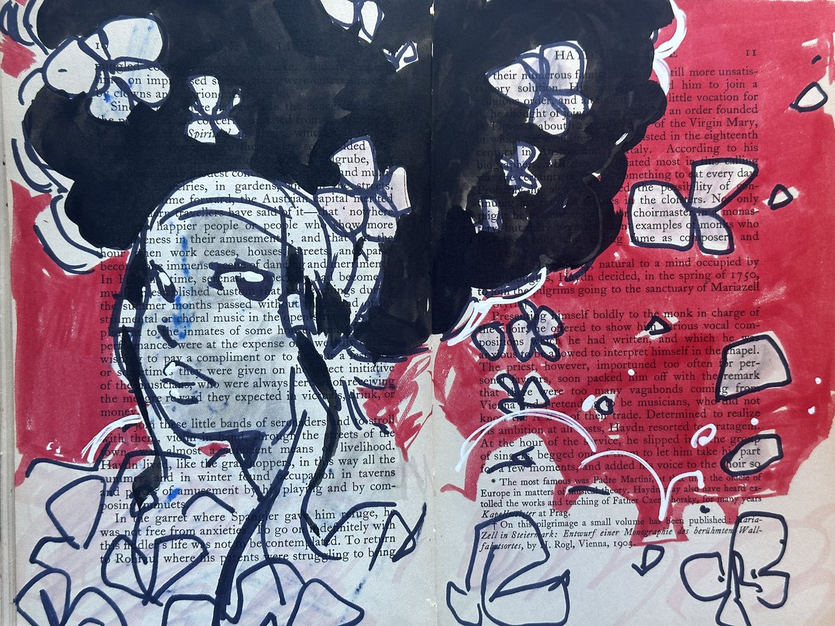 Been doodling in a book