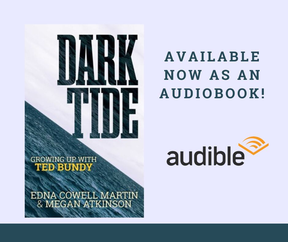 🎧 Prefer listening to your books? Dark Tide is available on Audible! Hear Edna Cowell Martin’s gripping true  story about growing up with Ted Bundy.

👉 Listen now: audible.com/pd/Dark-Tide-A…

#DarkTideBook #TrueCrime #TedBundy #Audible #Audiobook