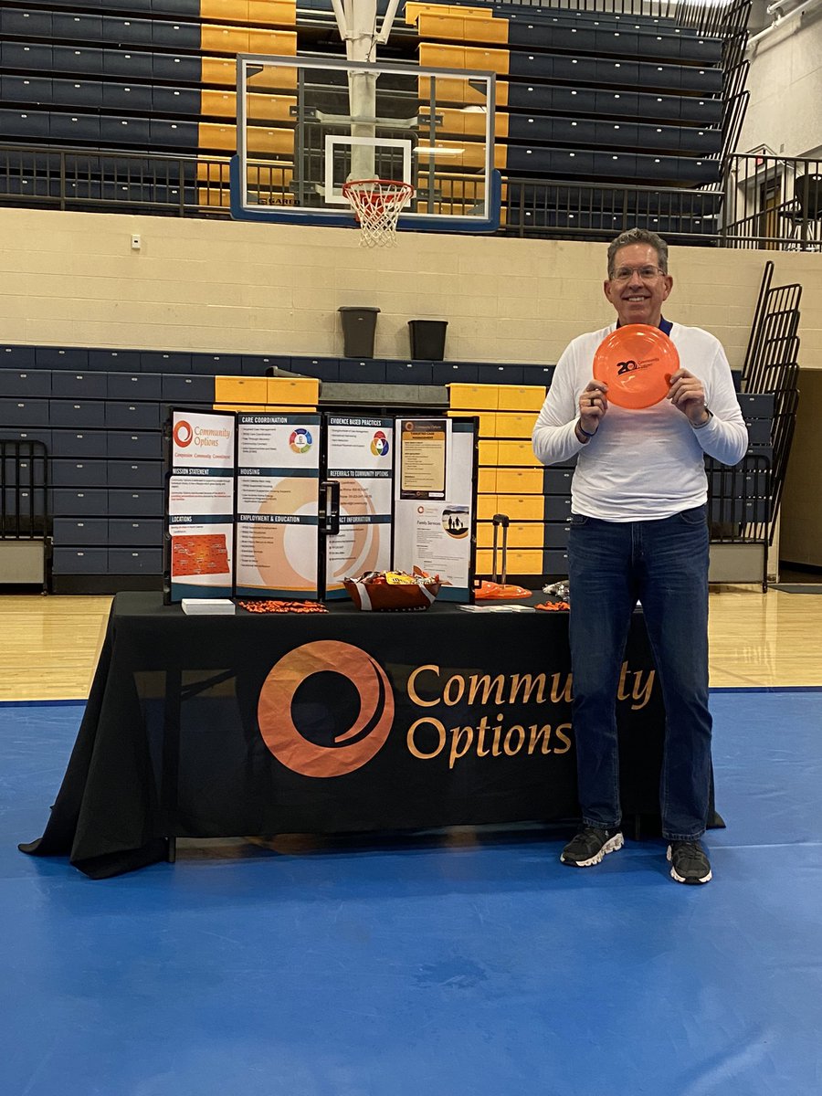 ComOptScott's tweet photo. Community Options is at the Standing Rock High School Career Fair in Fort Yates until 3:30 pm. today. Stop by and say hello and get your free SWAG. To apply for our programs, call 701-223-2417. #ComOptND; #NODAK; #ND #parents; #helpfulresources; #communityresources https://t.co/Azq1IPZx6H