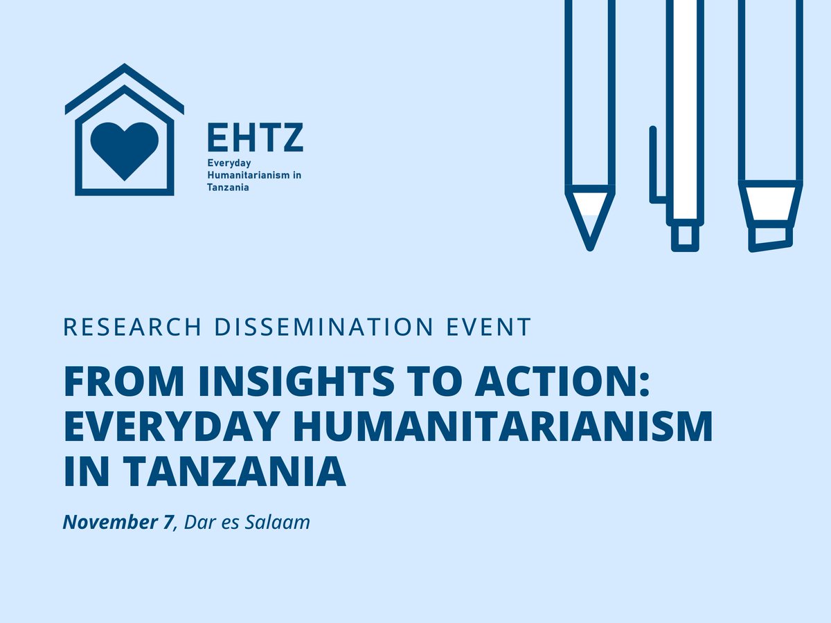 We're excited to participate in the #VSS2024 conference in Dar es Salaam next month! Additionally, we will host a research dissemination event, sharing key findings from our 5-year research on Tanzanian crisis responses. See you in Dar! #EHTZ #Tanzania <a href="/BrandAid_World/">Lisa Ann Richey</a>