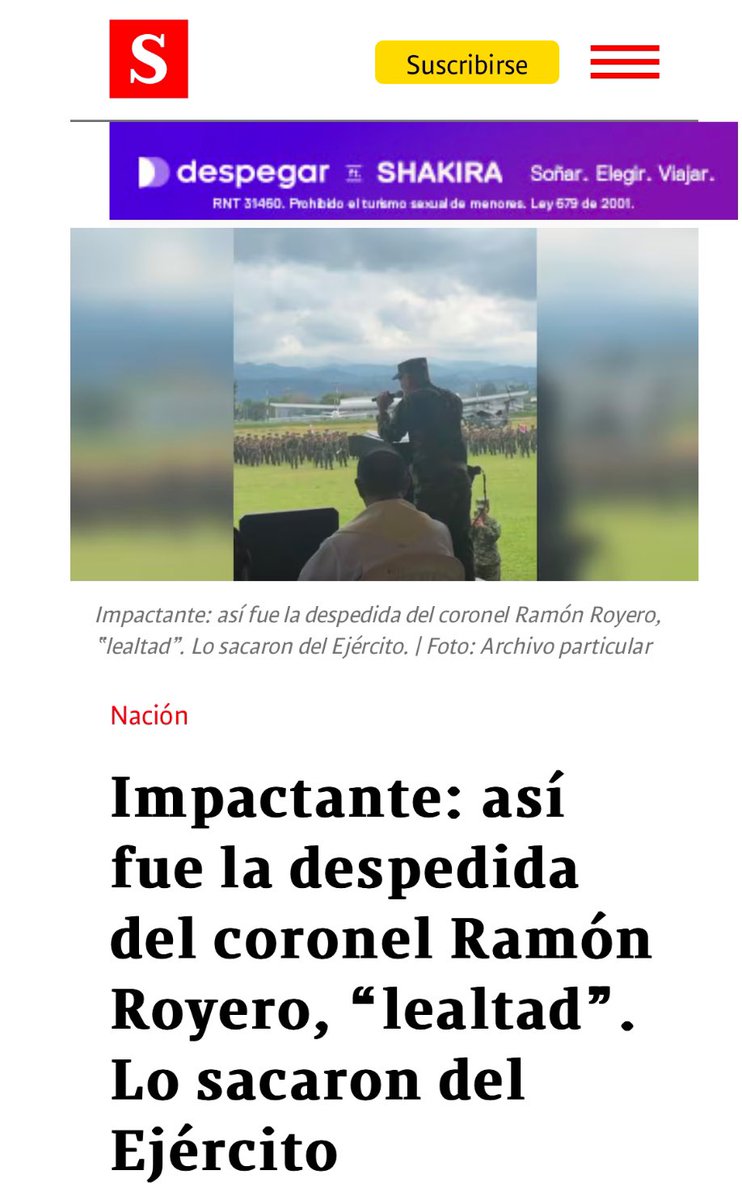 🇨🇴SARGENTO DEL EJÉRCITO NACIONAL DE COLOMBIA🇨🇴 tweet media
