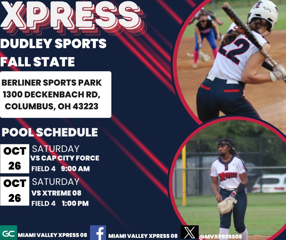 Miami Valley Xpress 08 (@mvxpress08) on Twitter photo Back at it again at Berliner for our last (local) tournament!! Come out and see us this weekend! Back at it again at Berliner for our last (local) tournament!! Come out and see us this weekend!