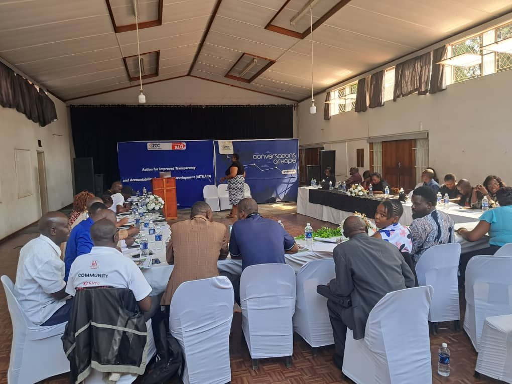 zccinzim's tweet photo. #Thread
1/3 The ZCC recently held a capacity-building training for CBOs and FBOs from Zvishavane, Gokwe South, and
Gweru, attended by 46 participants (26 males, 20 females) from 32 organizations. Emphasis was placed on their roles ..
#CBOs #FBOs #GoodGovernance
@CAID_Zimbabwe https://t.co/OMLynC5eRk