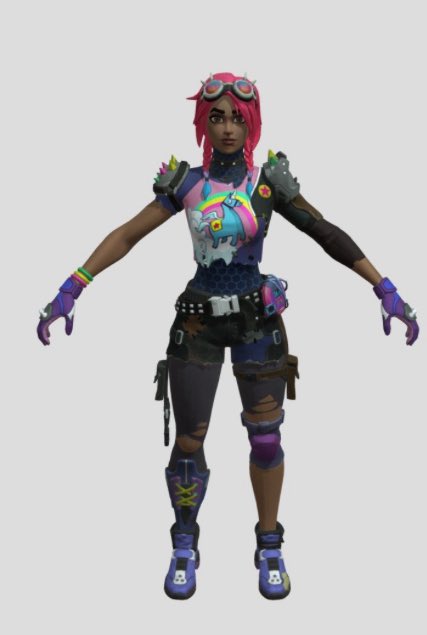Nitroaddicted's tweet photo. Look at her, she’s just…standing there…MENACINGLY!!!!

@BriteRaiderFN https://t.co/tRVw2Sxpe1