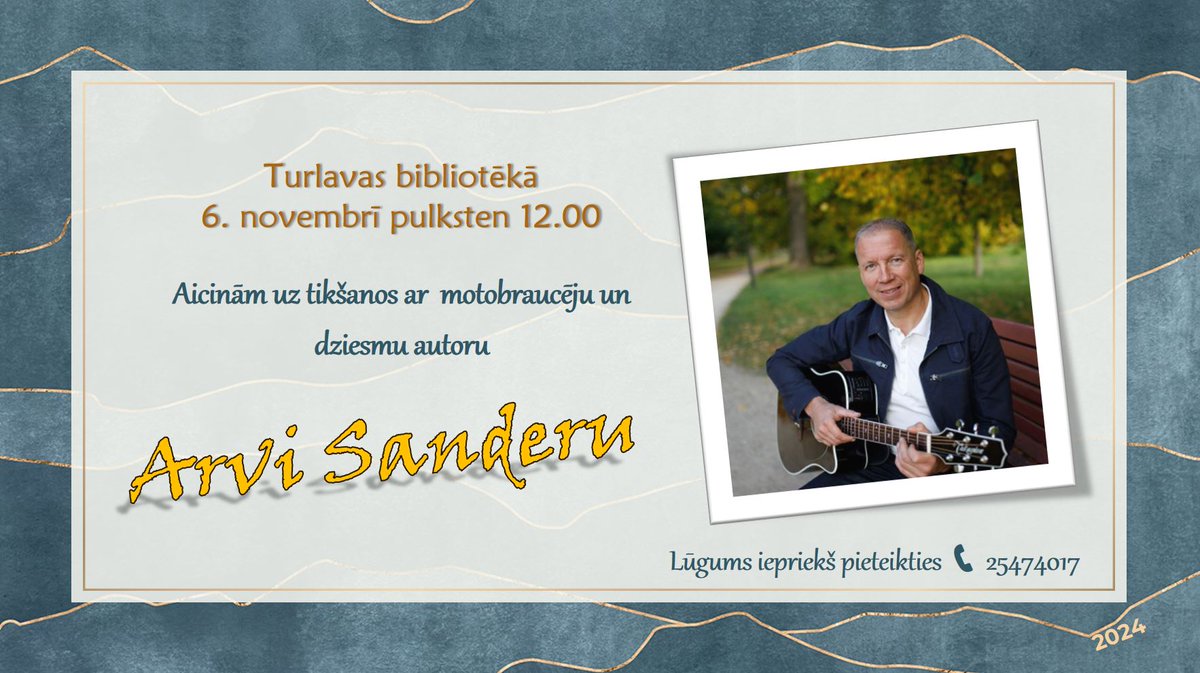 Piesakies un tiekamies! 
#KuldīgasNovads #Turlava