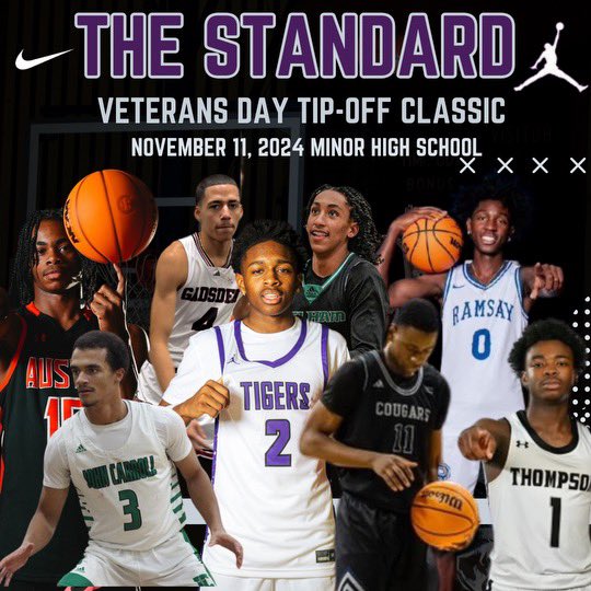 Minor High School will be the place to be on Veterans Day‼️🚨🏀