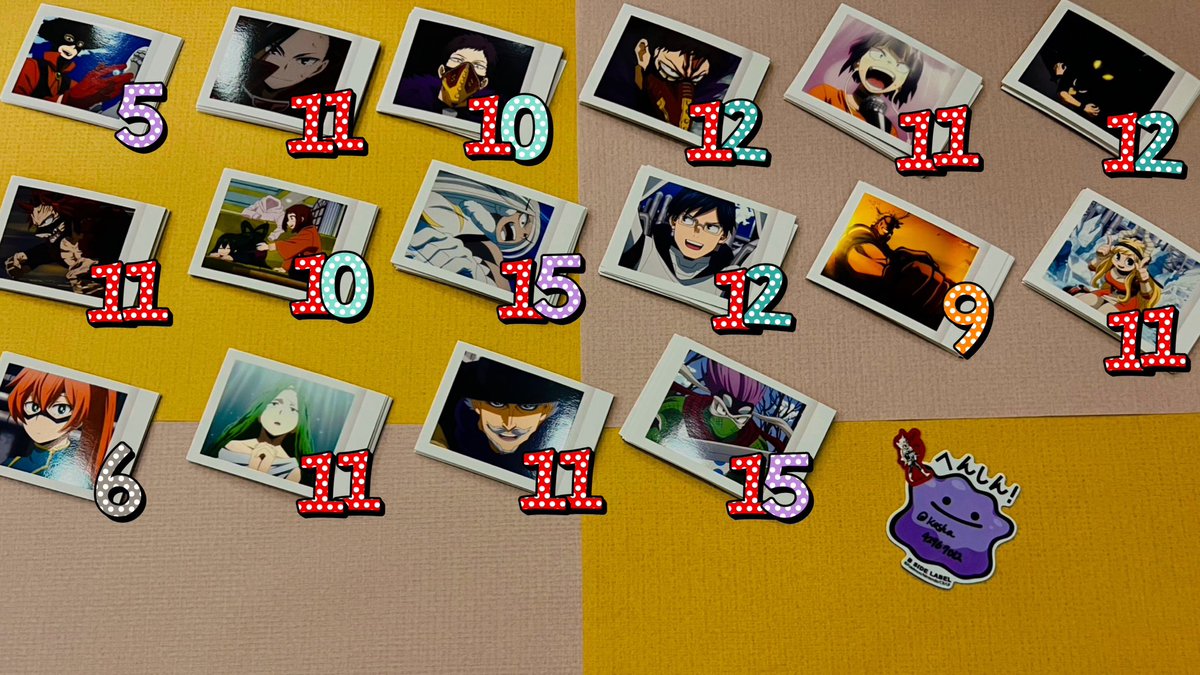 ヒロアカ ぱしゃこれ 1期〜3期　4期〜5期　交換

譲　画像①〜④

求　エンデヴァー(1期〜3期＞クリアぱしゃこれ＞4期〜5期＞異種)

クリアぱしゃは定価が違うため複数提供可能(クリアぱしゃのみホークスも求)

検索からでもお気軽にお声がけくださいませ🙇‍♀️