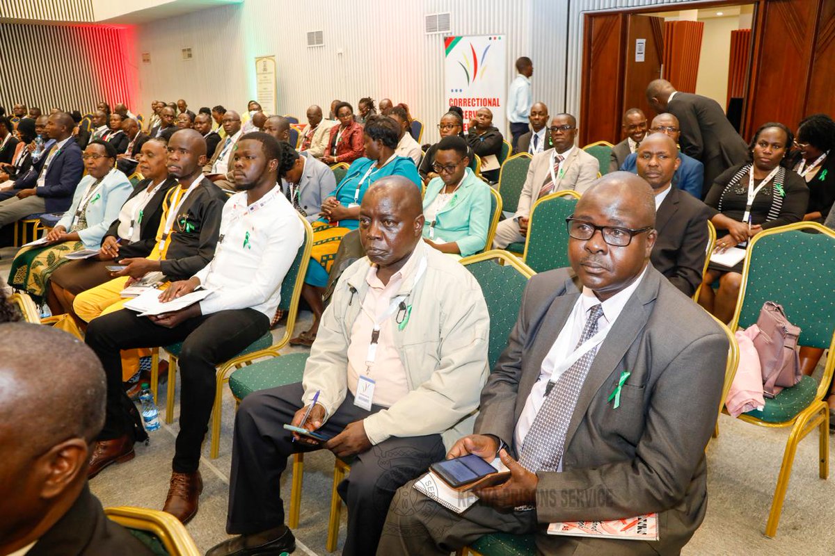 PrisonsKe's tweet photo. #CorrectionalServiceWeek2024
#CSW2024
#MentalHealthMatters
CORRECTIONAl SERVICE WEEK 2024 DAY TWO .

In a comprehensive day 2 forum dedicated to advancing corrections practices, the event featured a series of impactful presentations and discussions centered on peace education and mental health within correctional facilities.
