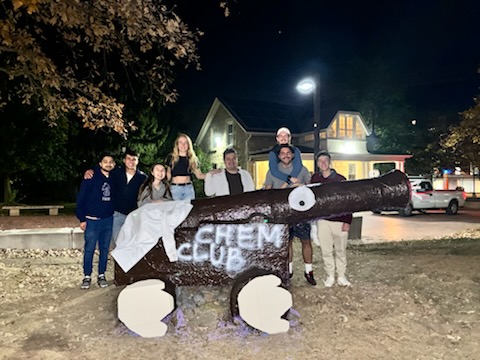 ChemEd2023's tweet photo. What are you doing for #MoleDay?  At @uofg, our ChemClub students stayed late into the night and painted @OldJeremiah -- our on-campus cannon -- as a #mole! @UofgC @nationalmoleday! Another reason we  ❤️Guelph! https://t.co/fhqa3wAfL3