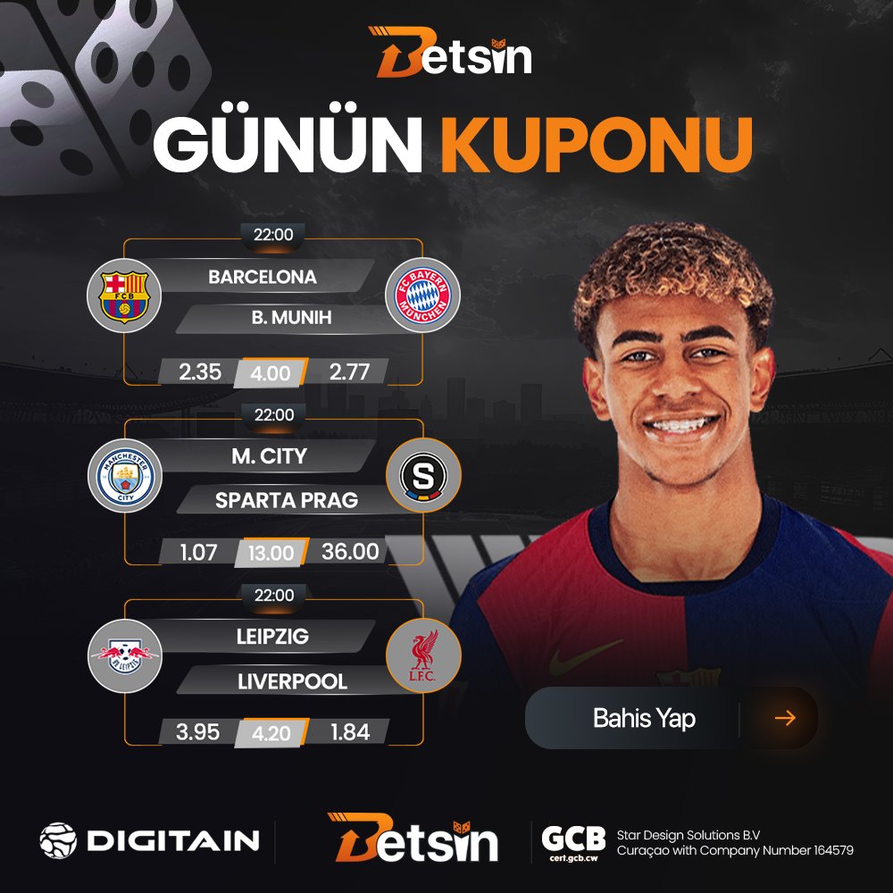 betsinresmi's tweet photo. 🎯 Betsin'de Günün Kuponu! 

Hemen Kayıt Ol Bahsini Al. 
👉https://t.co/o3Dj6yOGP3👈 

#tusaş https://t.co/UazJTkSD6x