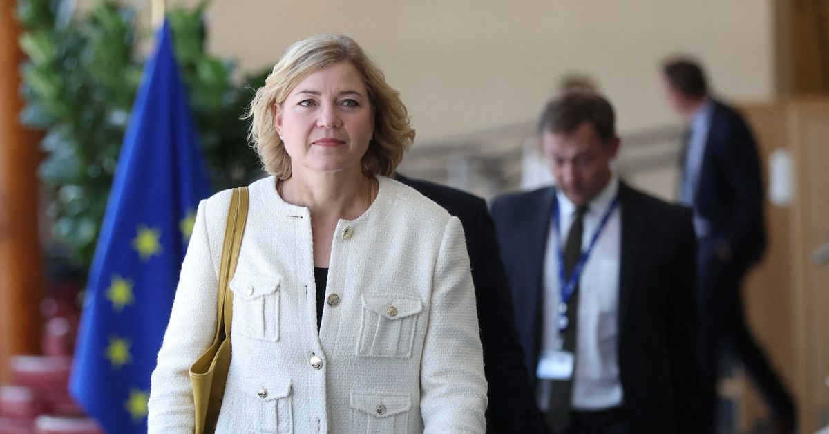 EU's tech security nominee to boost AI use, battlefield technology reut.rs/4fgnFpT
