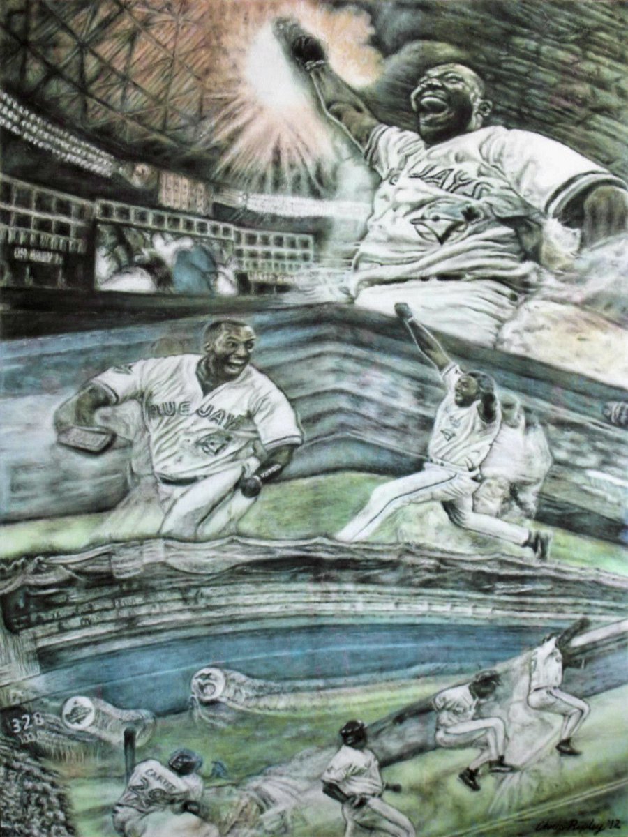 bluejaysart's tweet photo. It is really hard to believe it has been 31 years since @JoeCarter_29 hit his legendary World Series winning homer!!!

Where were you when he hit it @BlueJays fans??? 

#BlueJays #TouchEmAllJoe #postseason https://t.co/ty7nPyheIc