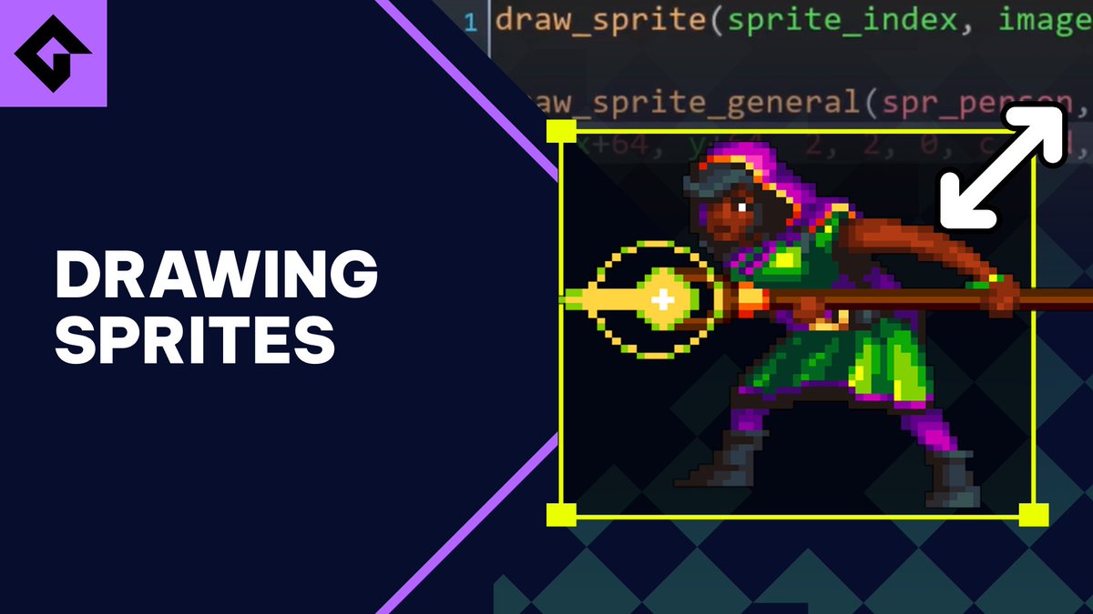 Sprite Drawing functions. What are they? How should you use them? Our latest video aims to help!!
📺 youtu.be/zSIl1KSyHPQ