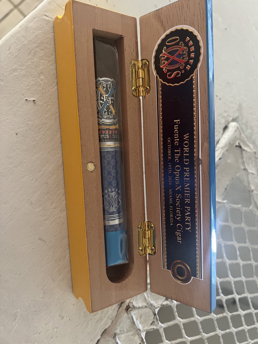 Fuente the OpusX Society by Manny Iriarte