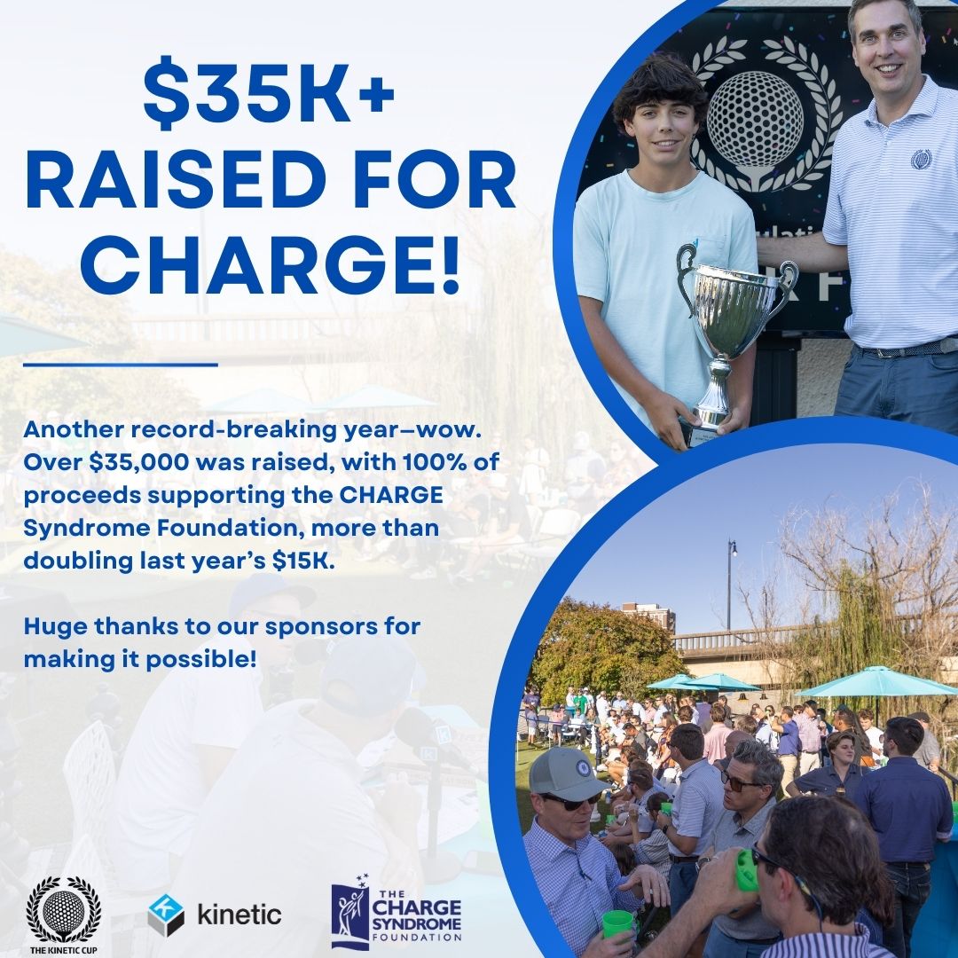 Celebrating 10 years of the Kinetic Cup in the best way possible - by breaking records! We’re grateful for each donation that led to this milestone year in supporting  <a href="/chargesyndrome/">CHARGE Syndrome Foundation</a>. Thank you to all our sponsors.

#kineticcup #kineticcup2024 #CHARGESyndrome