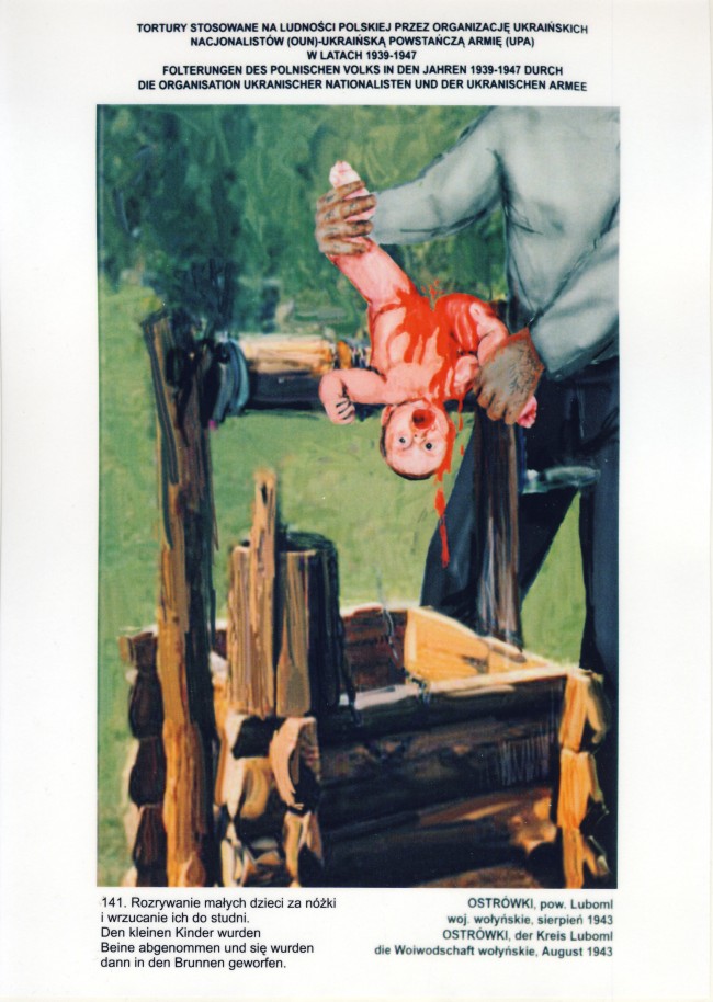 ShoahUkraine's tweet photo. This is the official account of the Ukrainian military celebrating Roman Shukhevych, the commander of the Ukrainian Insurgent Army! He personally nailed Polish babies to trees by their tongues. He was a member of the Schutzmannschaft Battalion 201; they raped and murdered men, women, and children in Belarus, burning down villages with everyone inside.

When people ask why I don't support Ukraine anymore, it's because of things like this! Fuck you all, you are all scum!