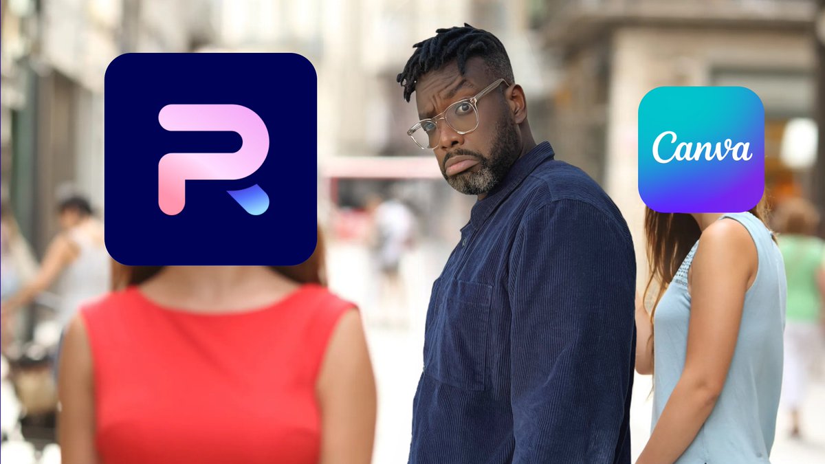 Photoroom (@photoroom_app) on Twitter photo Why are people leaving Canva for Photoroom?
Find out now 👉 youtube.com/watch?v=up9D1N… Why are people leaving Canva for Photoroom?
Find out now 👉 youtube.com/watch?v=up9D1N…