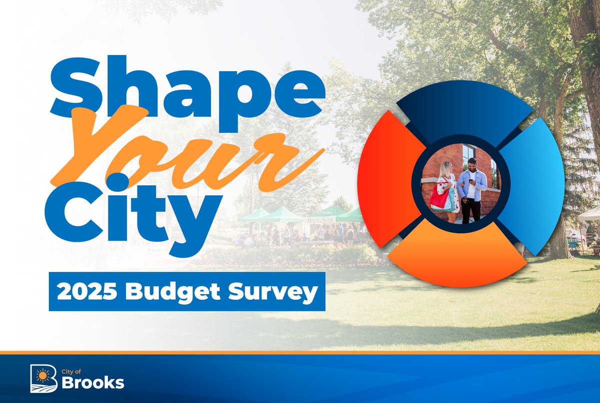 We want to hear from YOU! The Brooks Budget Survey is now live, and your input will help shape the future of our community.

Complete the survey today at EngageBrooks.ca and make your voice heard! Your feedback matters!
