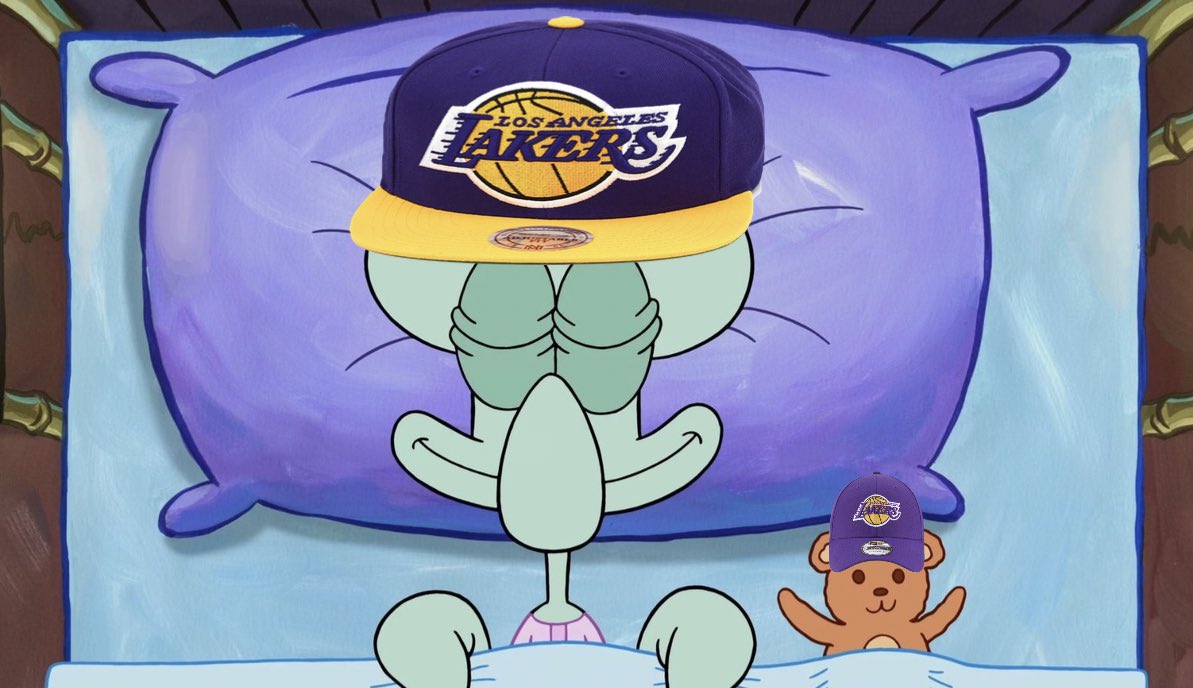 LakeShowYo's tweet photo. good morning everyone that ‘Lakers finally win a season opener’ sleep hit DIFFERENT https://t.co/l2YvDGD1TO
