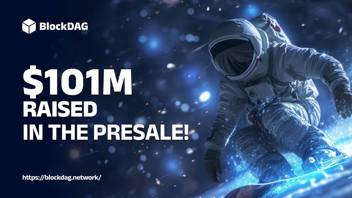 blockdagnetwork's tweet photo. 💥 We’ve just hit $101M raised! 💥 The #BlockDAG revolution is here, and it’s growing fast. Don’t miss your chance—be part of the future! 🚀

https://t.co/LUh7f9ktvb

#CryptoRevolution #Presale #Blockchain #Crypto #PresaleSuccess #BDAG #Bitcoin #BullRun https://t.co/vglxsig9g5