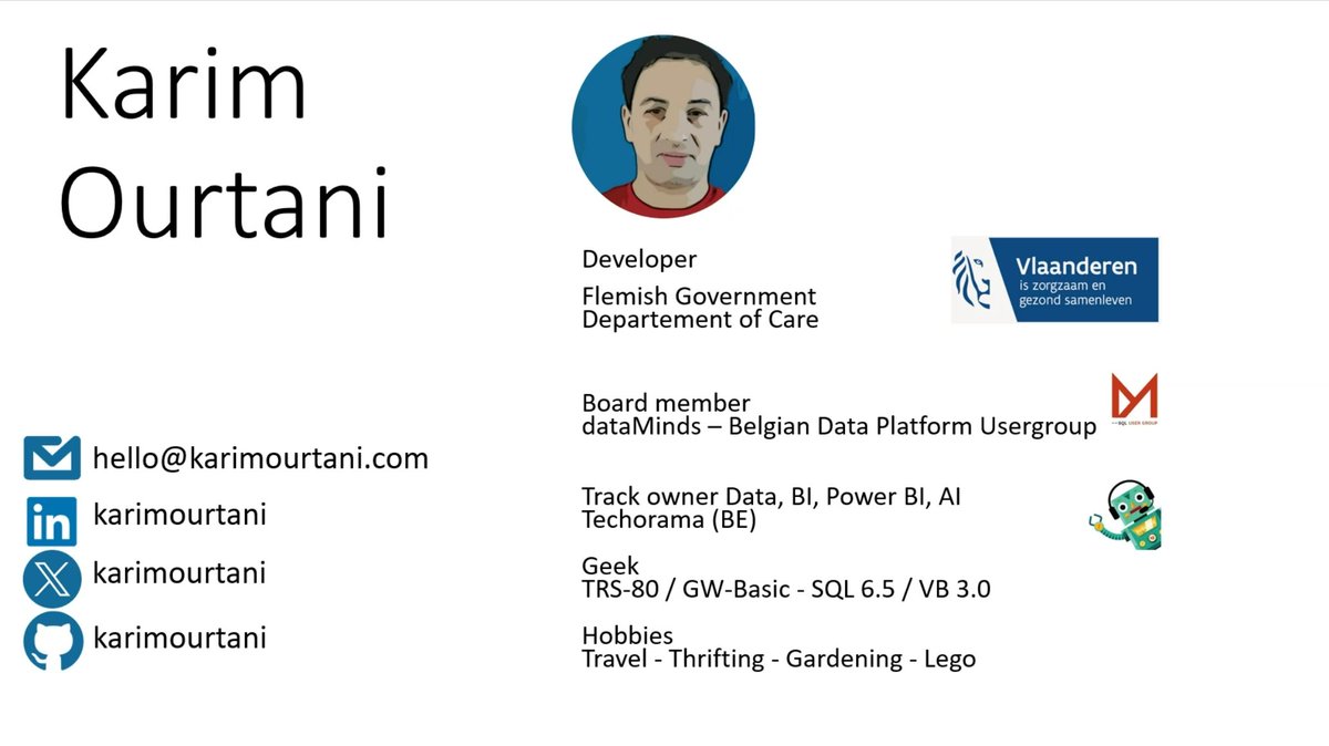 Olivier Van Steenlandt (@oli_vsteenlandt) on Twitter photo So happy to see <a href="/karimourtani/">Karim Ourtani</a> taking the stage at our virtual #dataMinds Evening Session
Topic of tonight: #branchingstrategies for #dataprofessionals So happy to see <a href="/karimourtani/">Karim Ourtani</a> taking the stage at our virtual #dataMinds Evening Session
Topic of tonight: #branchingstrategies for #dataprofessionals