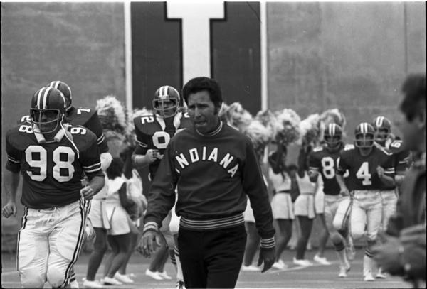 IU Bloomington (@iubloomington) on Twitter photo Looking forward to welcoming IU Hall of Fame legend Lee Corso back to the Bloomington campus this weekend with <a href="/CollegeGameDay/">College GameDay</a>.
While we're waiting for Saturday, enjoy a few fun throwback photos, courtesy of <a href="/IUBArchives/">Indiana University Archives</a>, from his coaching days. Looking forward to welcoming IU Hall of Fame legend Lee Corso back to the Bloomington campus this weekend with <a href="/CollegeGameDay/">College GameDay</a>.
While we're waiting for Saturday, enjoy a few fun throwback photos, courtesy of <a href="/IUBArchives/">Indiana University Archives</a>, from his coaching days.