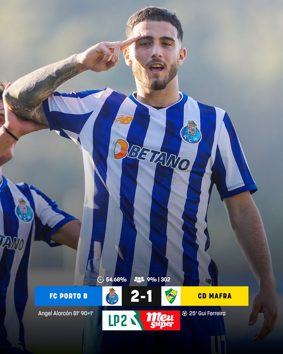 ligaportugal's tweet photo. 🐉 Checklist:

Primeira vitória na #LigaPortugalMeuSuper ✅

Reviravolta ✅

Angel Alarcón resolve 😎

#LigaPortugal #FCPBxCDM https://t.co/4VQNTSlNjI