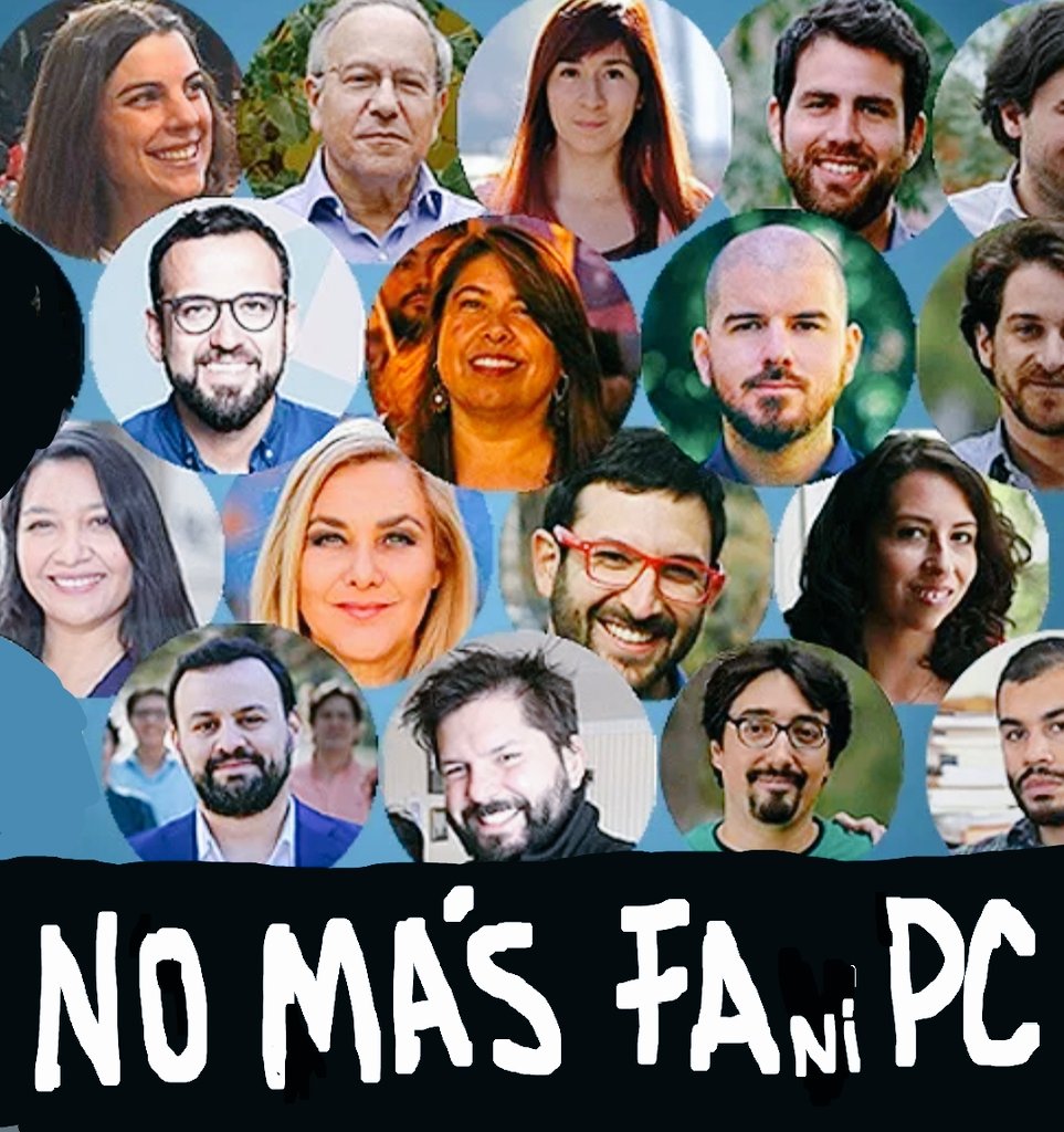 🇨🇱 | Levanta tu mano 🤚🏻 y comparte si estás de acuerdo que este 27 de octubre debemos sacar al Fraude Amplio y al PC de todas las alcaldias y gobernaciones del país. 

Comienzo yo 🤚🏻